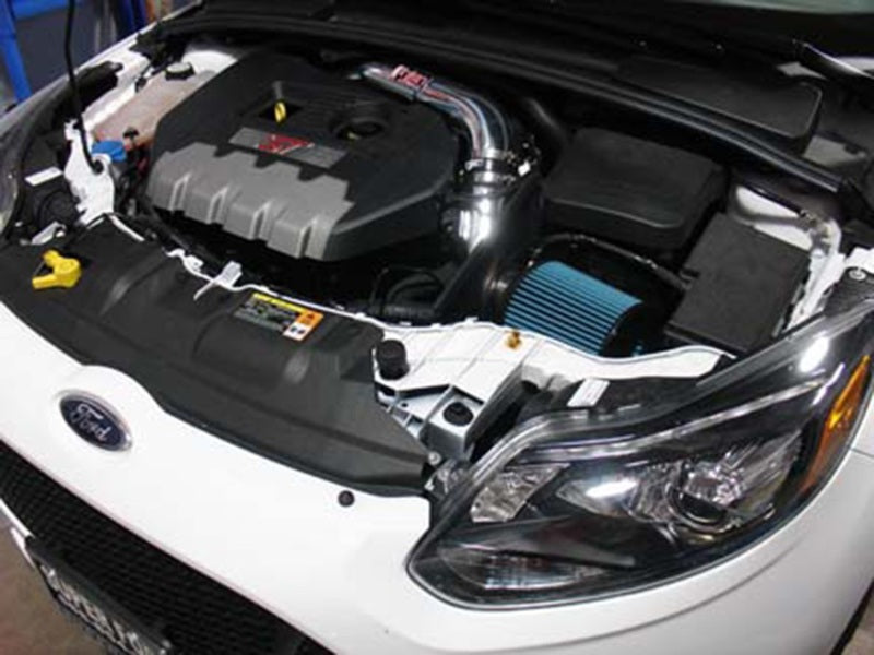 Injen 13-14 Ford Focus ST 2.0L (t) 4cyl Black Short Ram Intake w/MR Tech & Heat Shield-Cold Air Intakes-Grocery Getter Performance