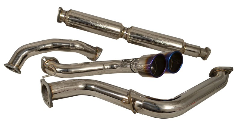 Injen 13-19 Ford Focus ST 2.0L (t) 3.00in Cat-Back Stainless Steel Exhaust System w/Titanium Tip-Catback-Grocery Getter Performance