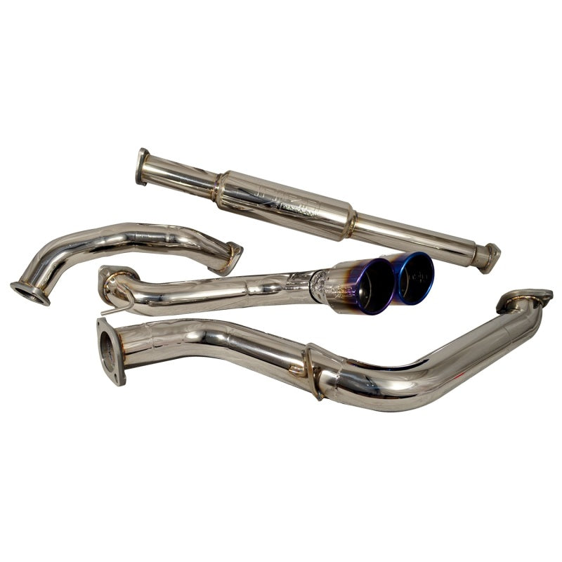 Injen 13-19 Ford Focus ST 2.0L (t) 3.00in Cat-Back Stainless Steel Exhaust System w/Titanium Tip-Catback-Grocery Getter Performance
