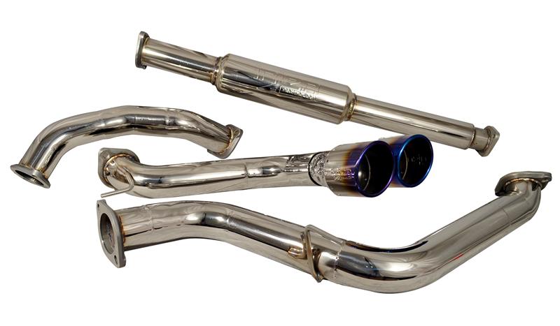 Injen 13-19 Ford Focus ST 2.0L (t) 3.00in Cat-Back Stainless Steel Exhaust System w/Titanium Tip-Catback-Grocery Getter Performance
