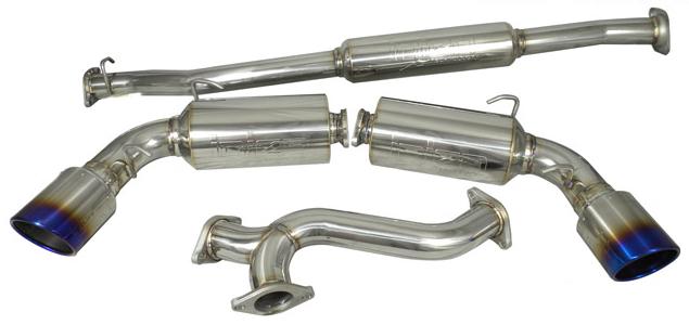 Injen 13-20 Subaru BRZ/Toyota 86 2.0L 4cyl SS CB Exhaust w/ Dual Injen Embossed Muffler-Catback-Grocery Getter Performance