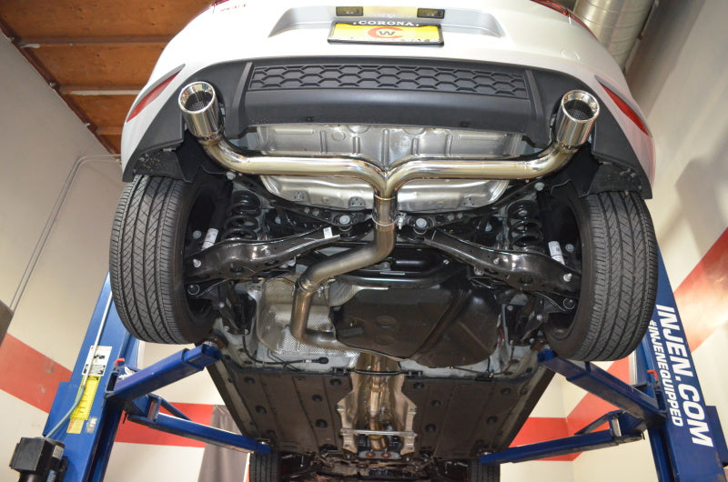 Injen 15-17 Volkswagen GTI 3in Cat-Back Stainless Steel Exhaust w/ Dual Polished Tips-Catback-Grocery Getter Performance