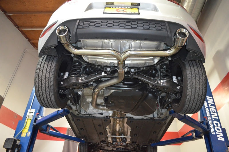 Injen 15-17 Volkswagen GTI 3in Cat-Back Stainless Steel Exhaust w/ Dual Polished Tips-Catback-Grocery Getter Performance
