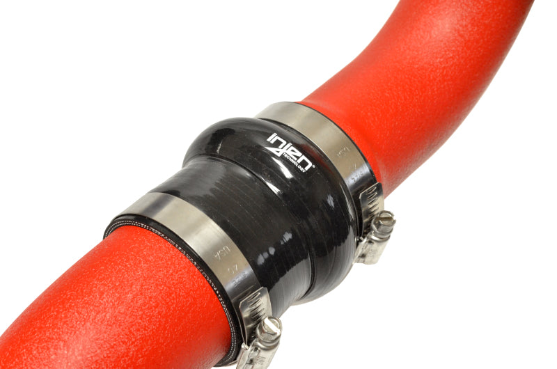 Injen 16-20 Chevrolet Camaro 2.0L Turbo Wrinkle Red Intercooler Piping-Intercooler Pipe Kits-Grocery Getter Performance