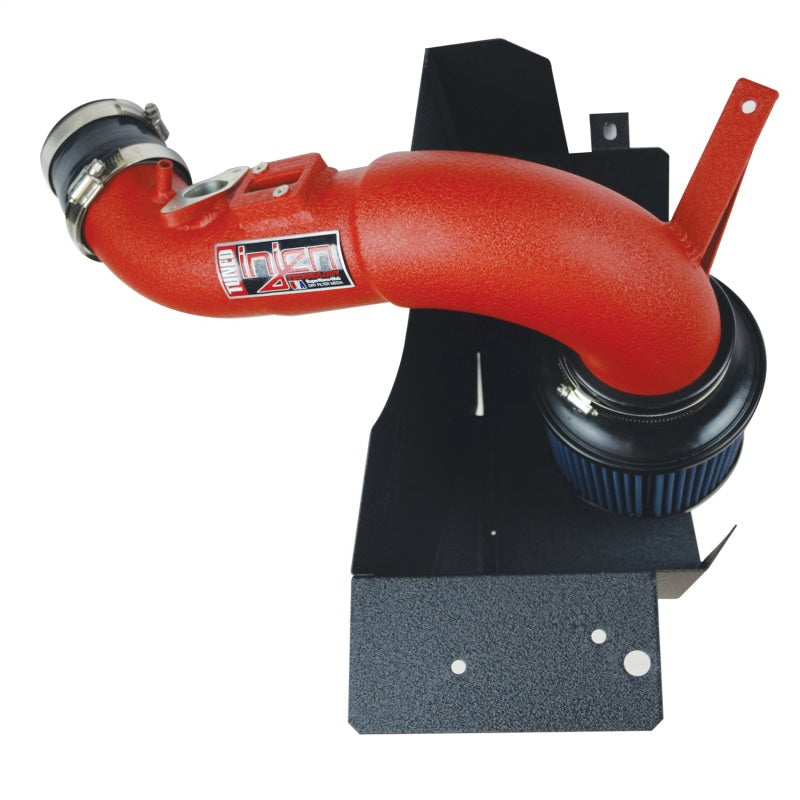 Injen 17-19 Honda Civic Type R 2.0T Wrinkle Red Short Ram Air Intake-Cold Air Intakes-Grocery Getter Performance