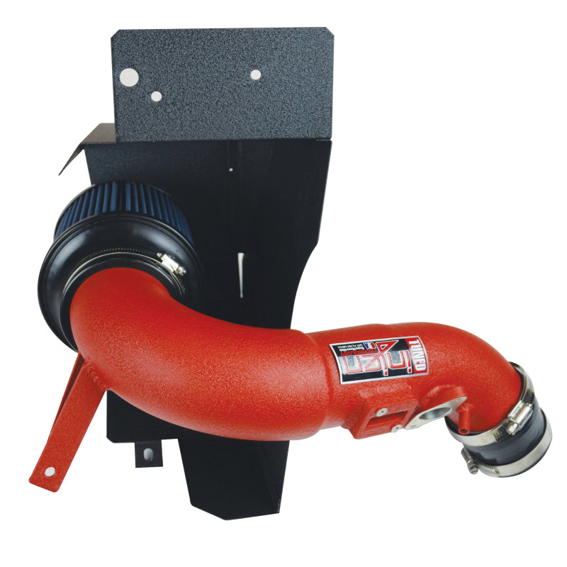 Injen 17-19 Honda Civic Type R 2.0T Wrinkle Red Short Ram Air Intake-Cold Air Intakes-Grocery Getter Performance