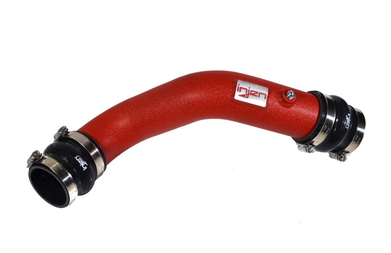 Injen 17-19 Honda Civic Type-R Aluminum Intercooler Piping Kit - Wrinkle Red-Intercooler Pipe Kits-Grocery Getter Performance