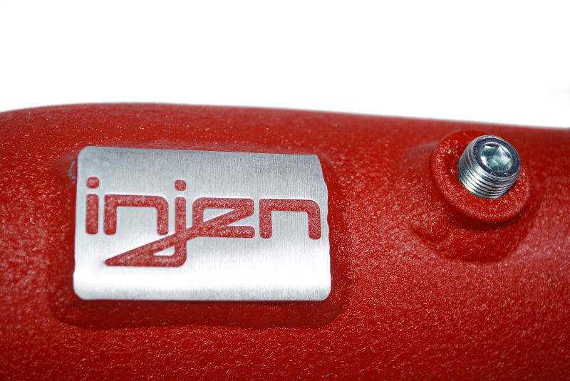 Injen 17-19 Honda Civic Type-R Aluminum Intercooler Piping Kit - Wrinkle Red-Intercooler Pipe Kits-Grocery Getter Performance