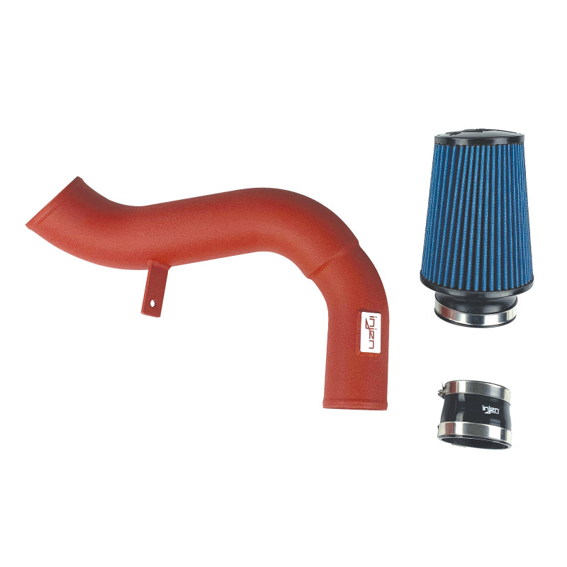 Injen 18-19 Audi S4/S5 (B9) 3.0L Turbo Wrinkle Red Short Ram Intake-Cold Air Intakes-Grocery Getter Performance