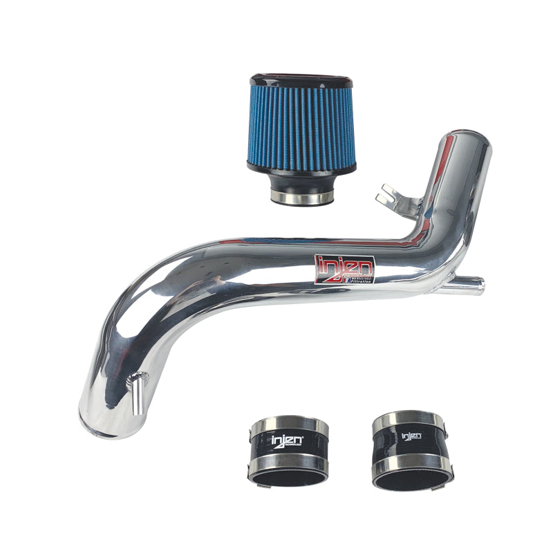 Injen 18-20 Hyundai Veloster L4-1.6L Turbo Polished Short Ram Cold Air Intake System-Cold Air Intakes-Grocery Getter Performance