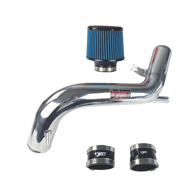 Injen 18-20 Hyundai Veloster L4-1.6L Turbo Polished Short Ram Cold Air Intake System-Cold Air Intakes-Grocery Getter Performance