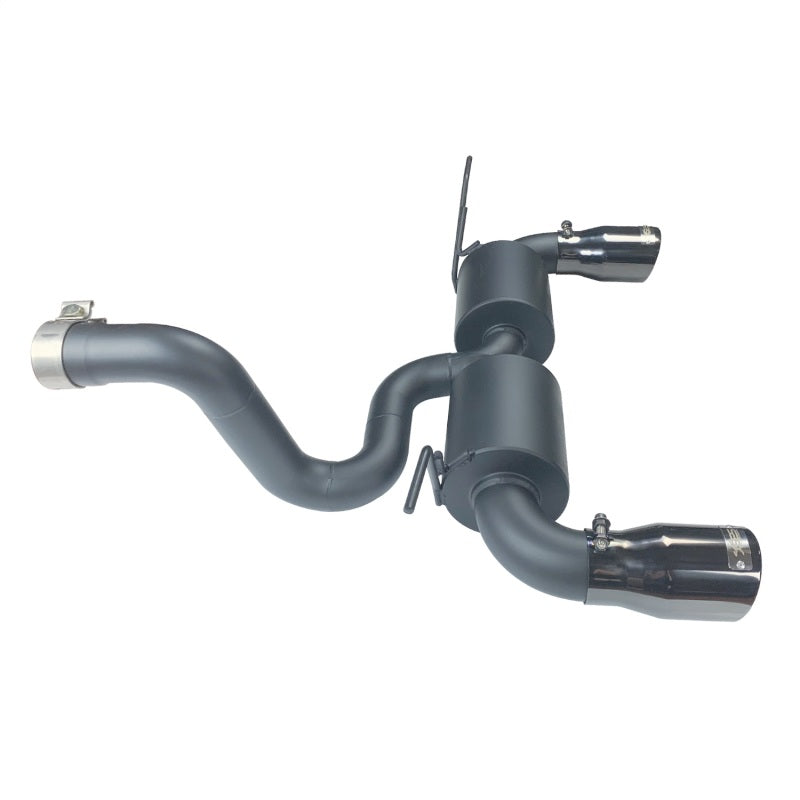 Injen 18-20 Jeep Wrangler JL L4-2.0L Turbo / V6-3.6L SS Axle-back Exhaust - Black-Axle Back-Grocery Getter Performance