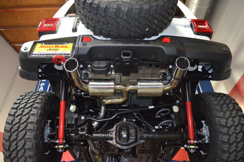 Injen 18-20 Jeep Wrangler JL L4-2.0L Turbo / V6-3.6L SS Axle-back Exhaust - Polished-Axle Back-Grocery Getter Performance