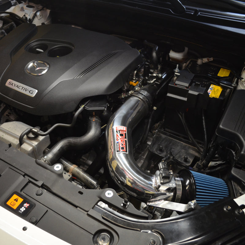 Injen 18-21 Mazda 6 L4-2.5L Turbo Polished SP Short Ram Cold Air Intake System-Cold Air Intakes-Grocery Getter Performance