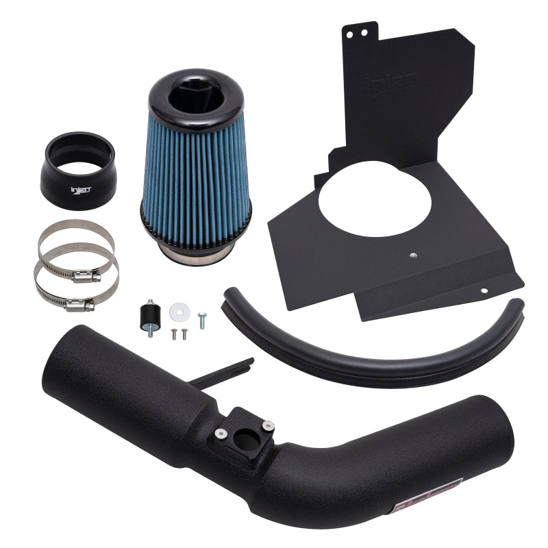 Injen 18-21 Subaru WRX STI H4-2.5L Turbo SP Aluminum Series Cold Air Intake - Wrinkle Black-Cold Air Intakes-Grocery Getter Performance