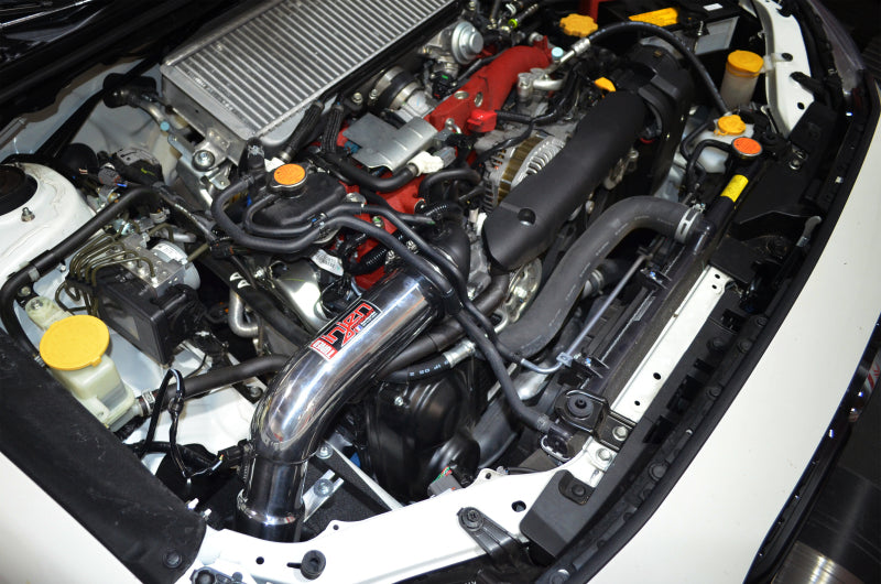 Injen 18-21 Subaru WRX STI H4-2.5L Turbo SP Aluminum Series Cold Air Intake - Wrinkle Red-Cold Air Intakes-Grocery Getter Performance