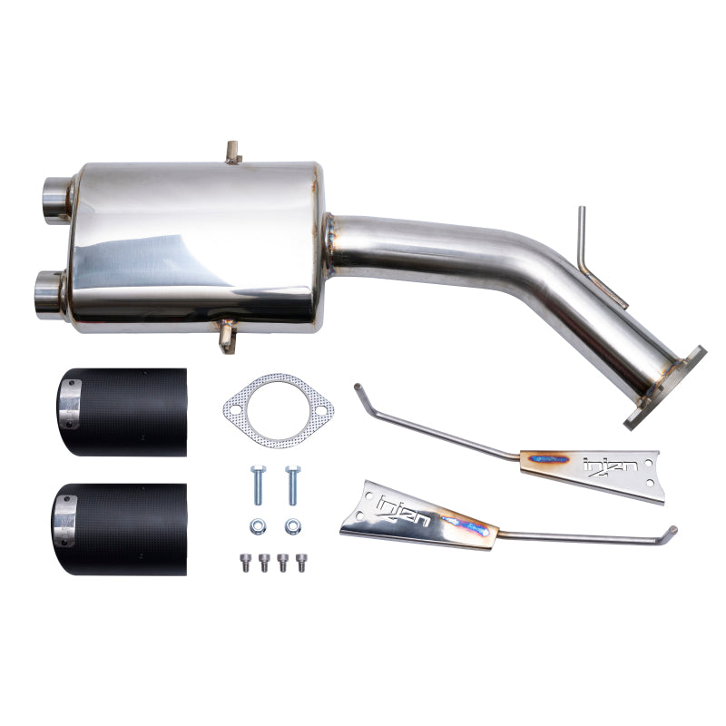 Injen 19-21 Hyundai Veloster L4 1.6L Turbo Performance Stainless Steel Axle Back Exhaust System-Axle Back-Grocery Getter Performance