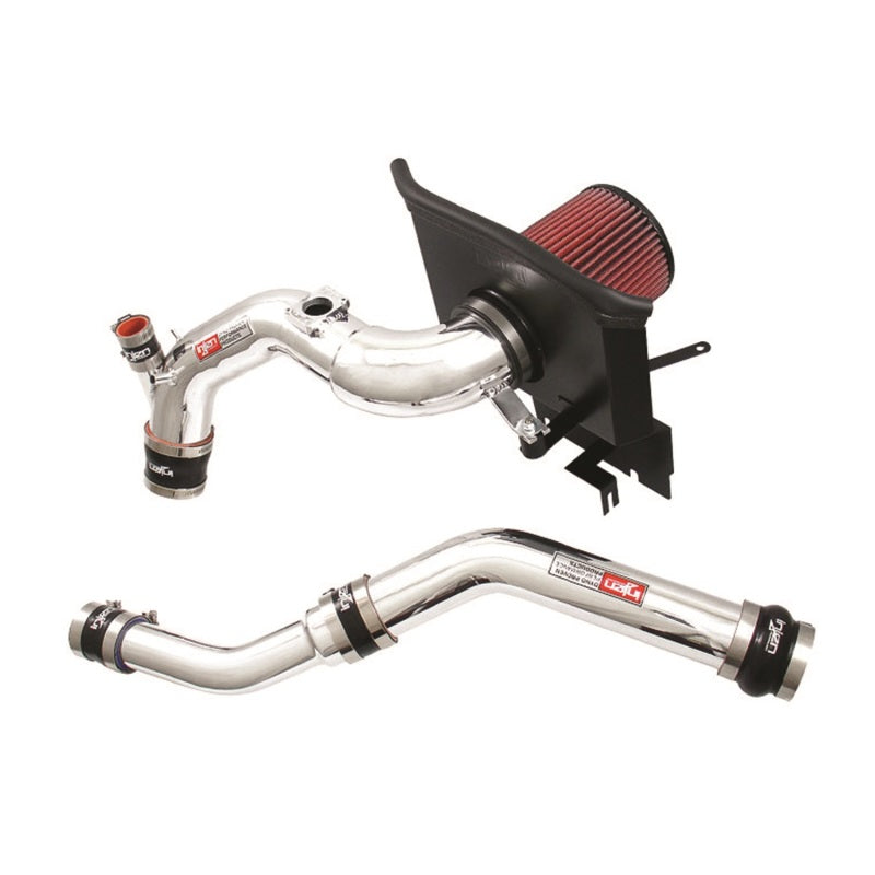 Injen 2008-14 Mitsubishi Evo X 2.0L 4Cyl Polished Short Ram Intake-Cold Air Intakes-Grocery Getter Performance