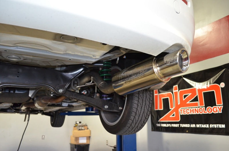 Injen 2013 Mitsubishi Lancer 2.4L 4 Cyl. 60mm Axle Back Exhaust System-Axle Back-Grocery Getter Performance