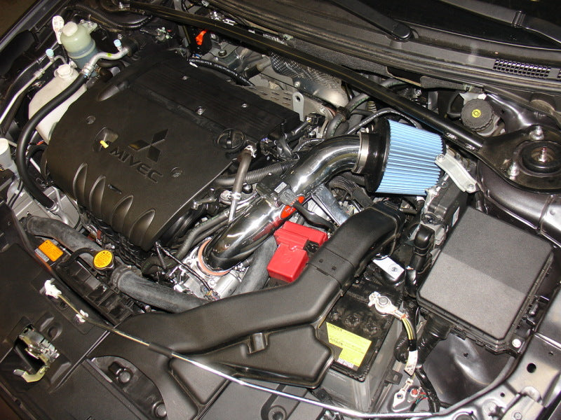 Injen 2015 Mitsubishi Lancer 2.4L 5spd Black Short Ram Air Intake-Cold Air Intakes-Grocery Getter Performance