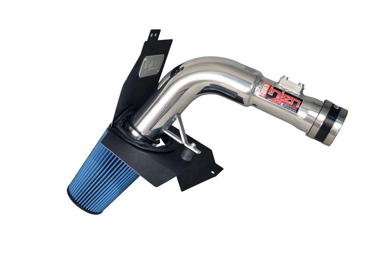Injen 2015 Subaru STi 2.5L 4 Cyl (Turbo) Polished Cold Air Intake w/ MR Tech and Heat Shield-Cold Air Intakes-Grocery Getter Performance