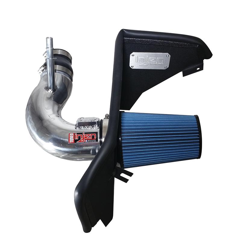 Injen 2016+ Chevy Camaro 2.0L Polished Power-Flow Air Intake System-Cold Air Intakes-Grocery Getter Performance