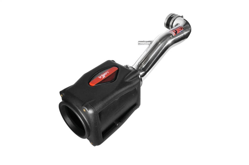 Injen 2018+ Jeep Wrangler JL V6-3.6L Polished Oiled Power-Flow Air Intake System-Cold Air Intakes-Grocery Getter Performance