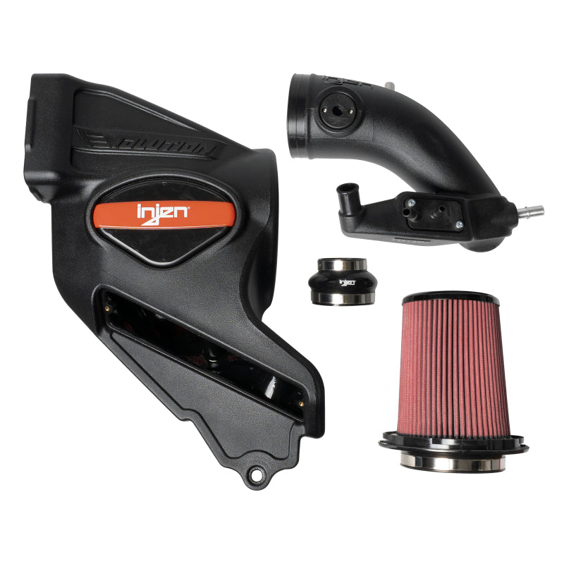 Injen 2021-2022 Ford Bronco L4-2.3L Turbo Evolution Intake (Oiled)-Cold Air Intakes-Grocery Getter Performance