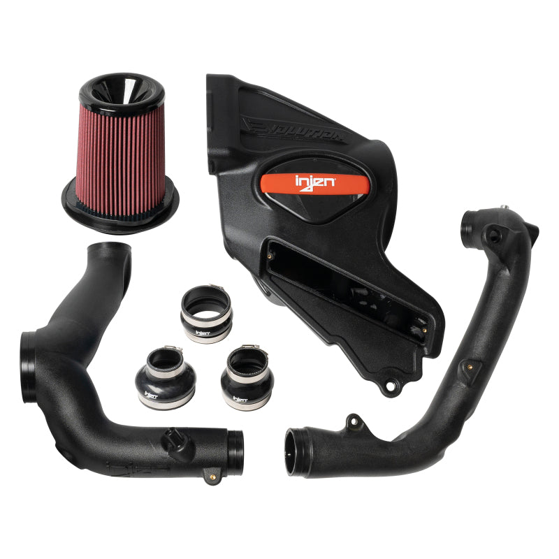 Injen 2021-2022 Ford Bronco V6-2.7L Twin Turbo Evolution Intake (Oiled)-Cold Air Intakes-Grocery Getter Performance