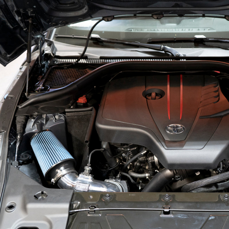 Injen 21-22 Toyota Supra 2.0L 4 Cyl. SP Short Ram Air Intake System - Polished-Cold Air Intakes-Grocery Getter Performance