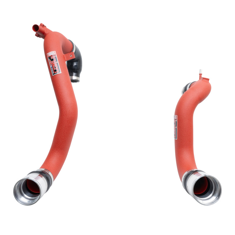 Injen 21-23 Ford Bronco L4-2.3L Turbo EcoBoost SES Intercooler Pipes Wrinkle Red-Intercooler Pipe Kits-Grocery Getter Performance