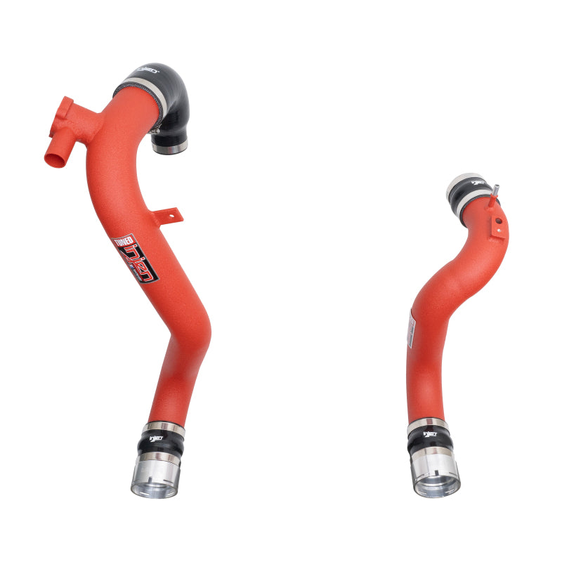 Injen 21-23 Ford Bronco L4-2.3L Turbo EcoBoost SES Intercooler Pipes Wrinkle Red-Intercooler Pipe Kits-Grocery Getter Performance