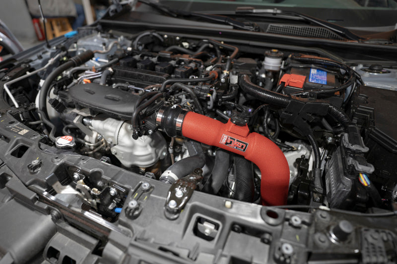 Injen 22-23 Honda Civic Si L4 1.5L Turbo SP Short Ram Intake - Wrinkle Red-Cold Air Intakes-Grocery Getter Performance