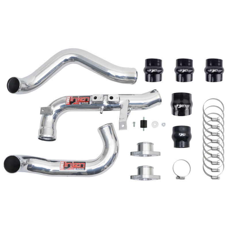 Injen 22-23 Honda/Acura Civic/Si/Integra 1.5L Turbo Aluminum Intercooler Pipe Kit - Polished-Intercooler Pipe Kits-Grocery Getter Performance