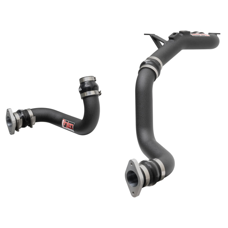 Injen 22-23 Honda/Acura Civic/Si/Integra 1.5L Turbo Aluminum Intercooler Pipe Kit - Wrinkle Black-Intercooler Pipe Kits-Grocery Getter Performance