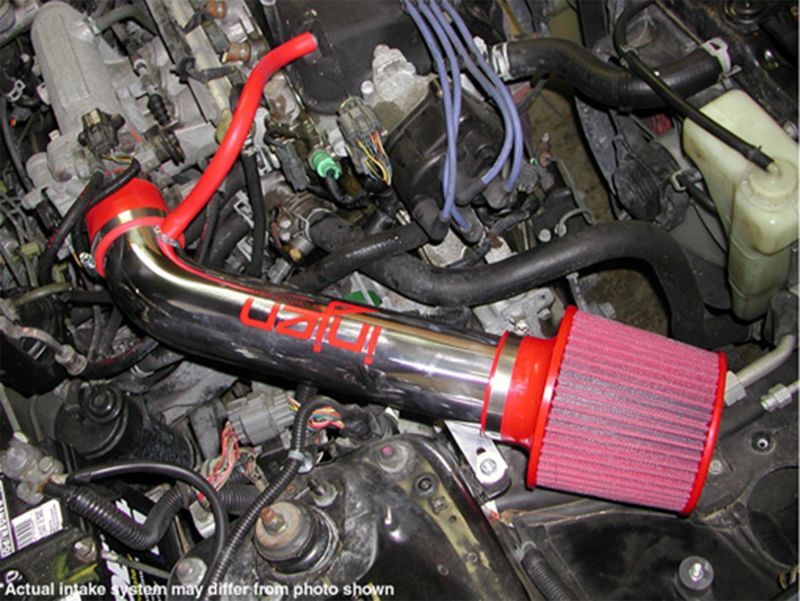 Injen 92-95 Civic Dx Lx Ex Si Polished Short Ram Intake-Cold Air Intakes-Grocery Getter Performance