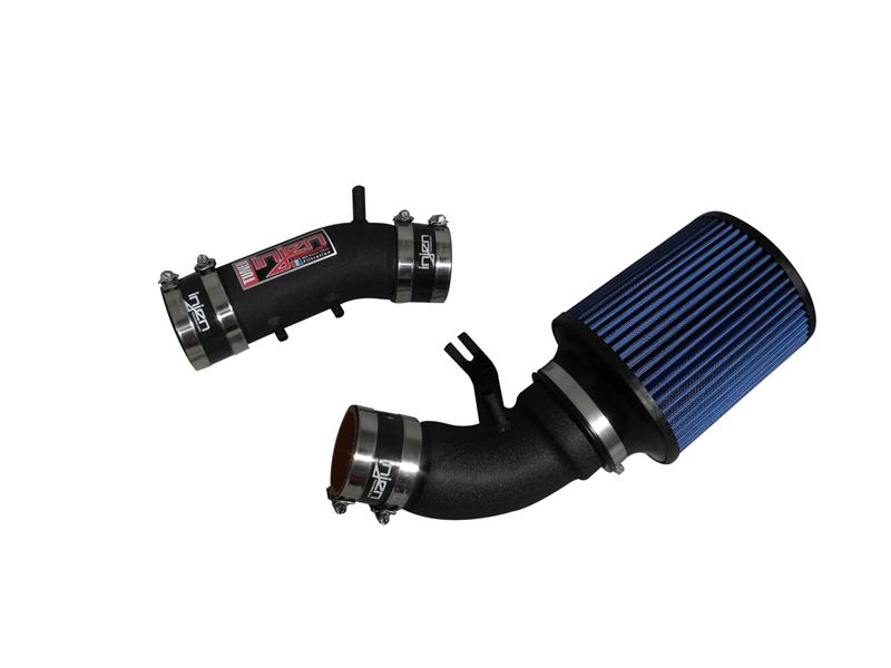Injen 96-98 4Runner / Tacoma 3.4L V6 only Wrinkle Black Power-Flow Air Intake System-Cold Air Intakes-Grocery Getter Performance