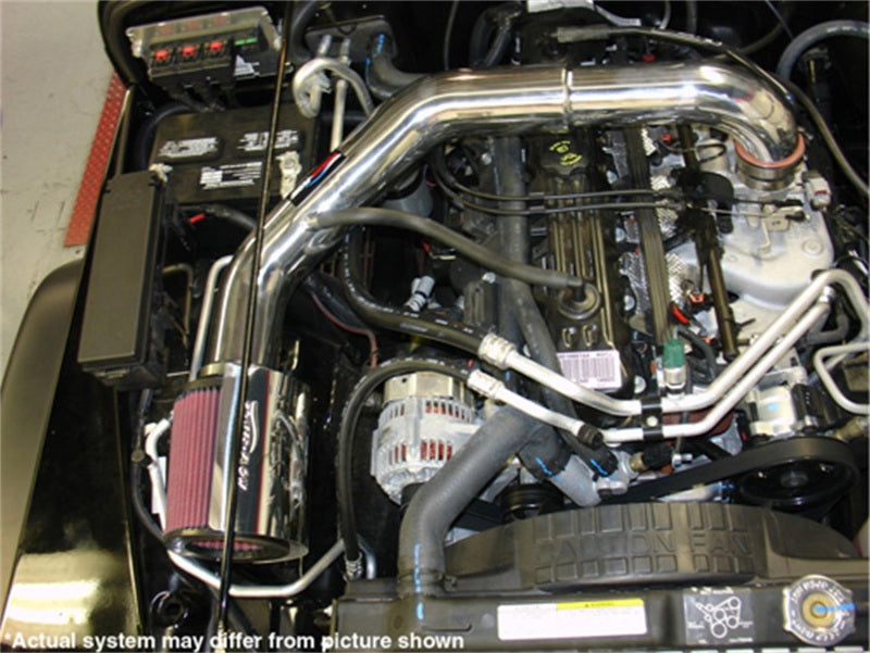 Injen 97-06 Wrangler 4.0L 6Cyl. / 04-06 Rubicon 4.0L 6Cyl. (includes Diamond plate heat shield) Poli-Cold Air Intakes-Grocery Getter Performance