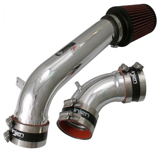 Injen 99-00 323 E46 2.5L 99-00 328 E46 2.8L 2001 325 2.5L Polished Cold Air Intake-Cold Air Intakes-Grocery Getter Performance