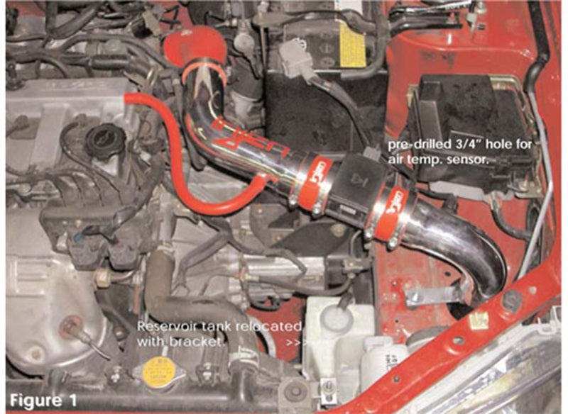 Injen 99-00 Protege 1.8L Polished Cold Air Intake-Cold Air Intakes-Grocery Getter Performance