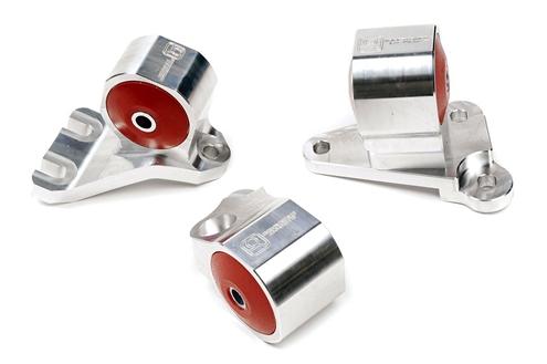 Innovative 92-00 Civic B-Series Black Steel Billet 2 Bolt Engine Post Mount-Engine Mounts-Grocery Getter Performance