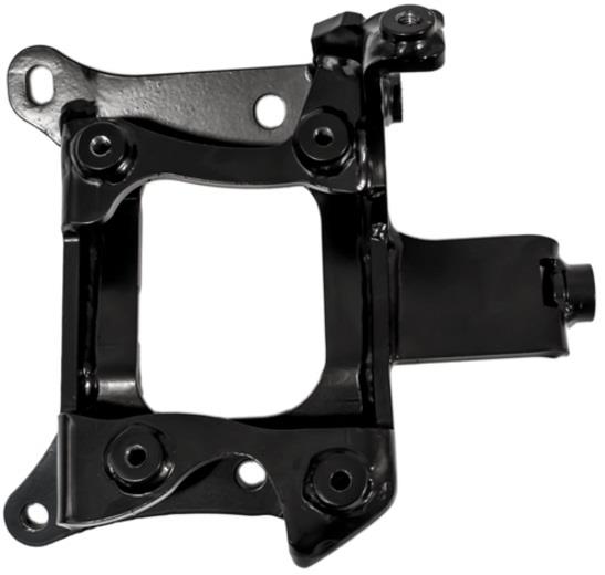 Innovative 92-00 Civic B/D-Series Black Steel A/C Bracket (D Series Compressor)-Brackets-Grocery Getter Performance
