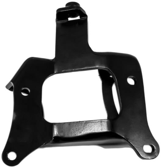 Innovative 92-00 Civic B/D-Series Black Steel A/C Bracket (D Series Compressor)-Brackets-Grocery Getter Performance