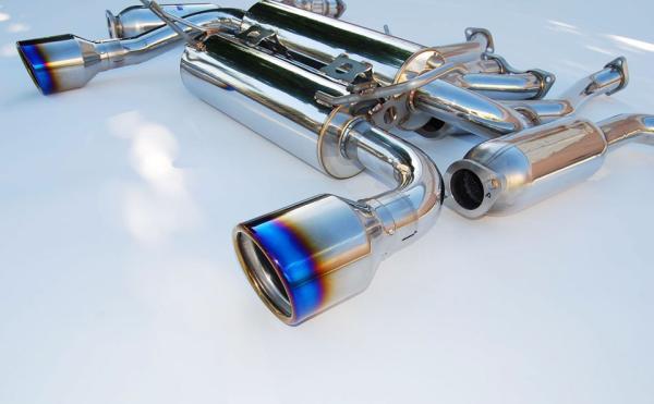 Invidia 02-08 Nissan 350z Gemini Rolled Titanium Tip Cat-back Exhaust-Catback-Grocery Getter Performance