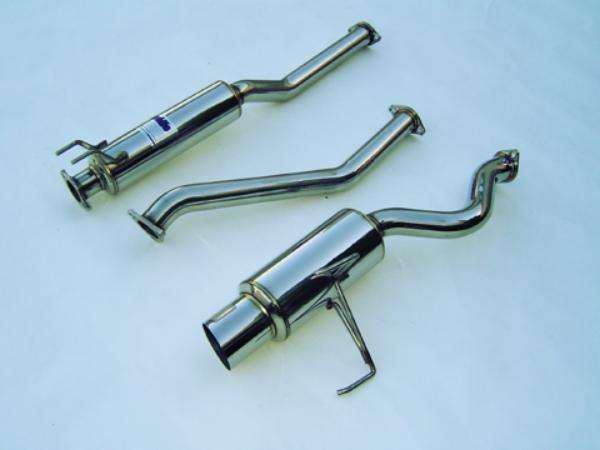 Invidia 02+ Honda Civic Si 3 Door (101mm tip) Cat- Back Exhaust-Catback-Grocery Getter Performance