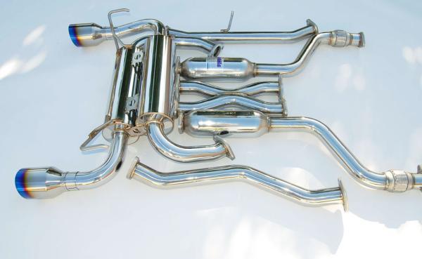 Invidia 03-08 Infiniti G35 Coupe Gemini Single Layer Titanium Tip Cat-back Exhaust-Catback-Grocery Getter Performance