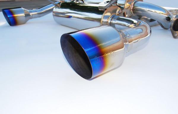 Invidia 03-08 Infiniti G35 Coupe Gemini Single Layer Titanium Tip Cat-back Exhaust-Catback-Grocery Getter Performance