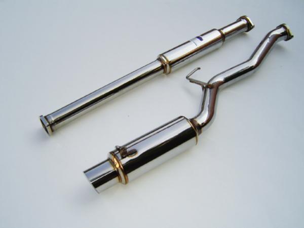 Invidia 03+ Evo 76mm REGULAR Stainless Steel Tip Cat-back Exhaust-Catback-Grocery Getter Performance