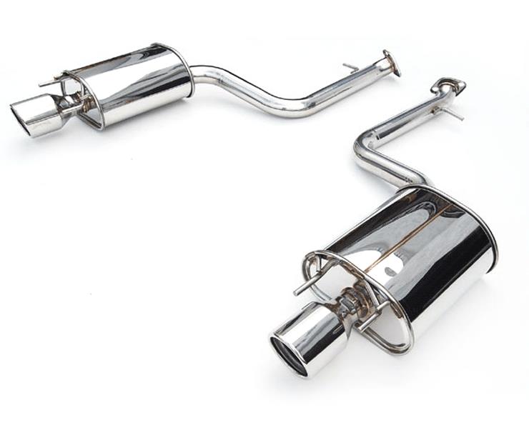 Invidia 07+ Infiniti G35/G37 Sedan 4dr Q300 Rolled Titanium Tip Cat-back Exhaust-Catback-Grocery Getter Performance