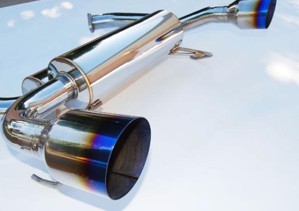 Invidia 09+ 370Z Gemini Single Layer Titanium Tip Cat-back Exhaust-Catback-Grocery Getter Performance